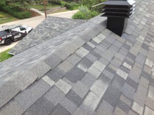 asphalt shingle sloped roof installation